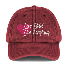 Love Bold. Live Forgiving Dad Hat